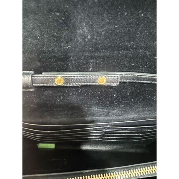 Saint Laurent Velvet Beaded Kate Floral Embroidered Shoulder Chain Bag - Authent - Picture 11 of 12